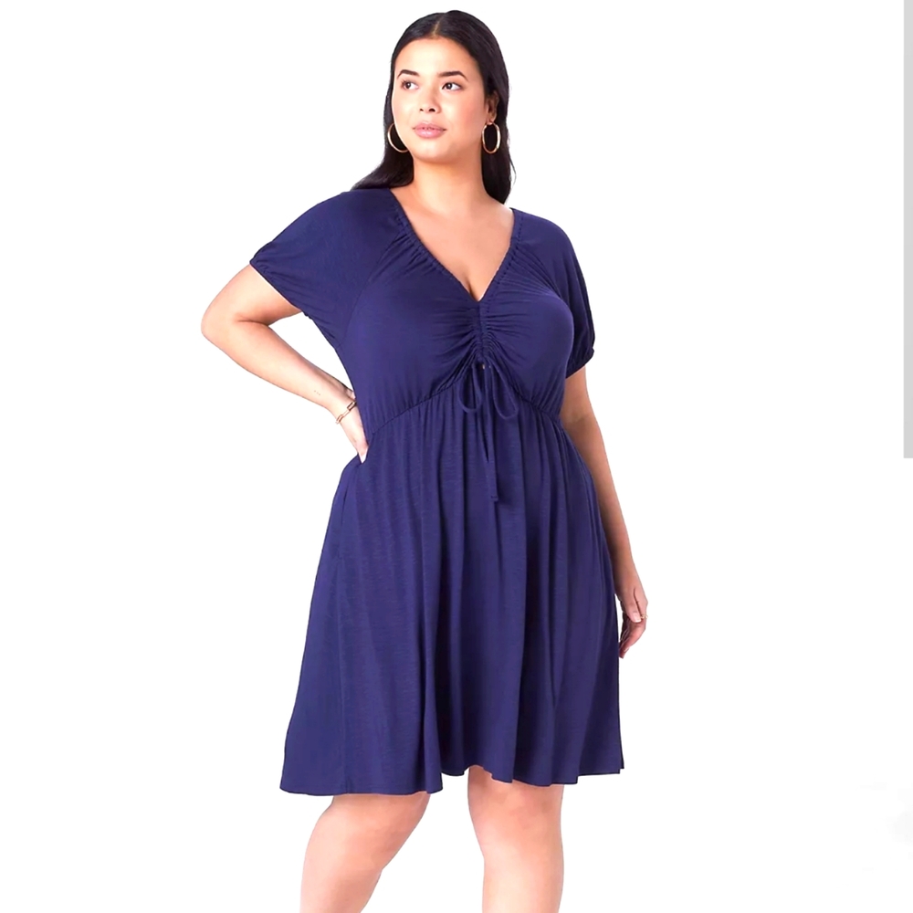 Blue Tshirt Dress